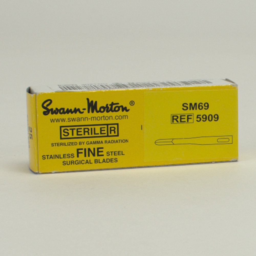 Skalpellklingen Swann Morton 69 steril