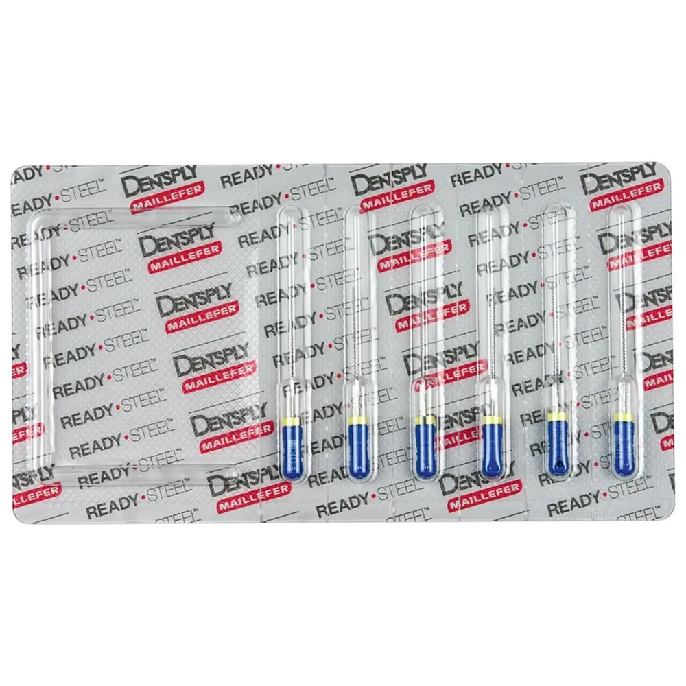Dentsply Sirona READYSTEEL K-Flexofiles - Packung 6 Stück 25 mm ISO 030