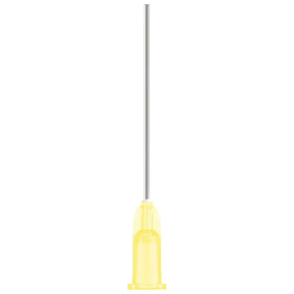 medmix Einmal-Absaugkanülen - Packung 100 Stück gelb, Ø 0,9 x 39 mm