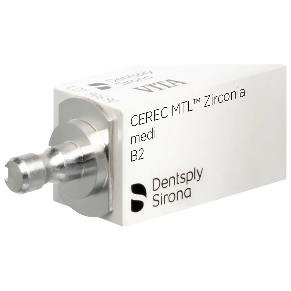 Dentsply Sirona CEREC MTL™ Zirconia - Packung 2 Stück medi B2