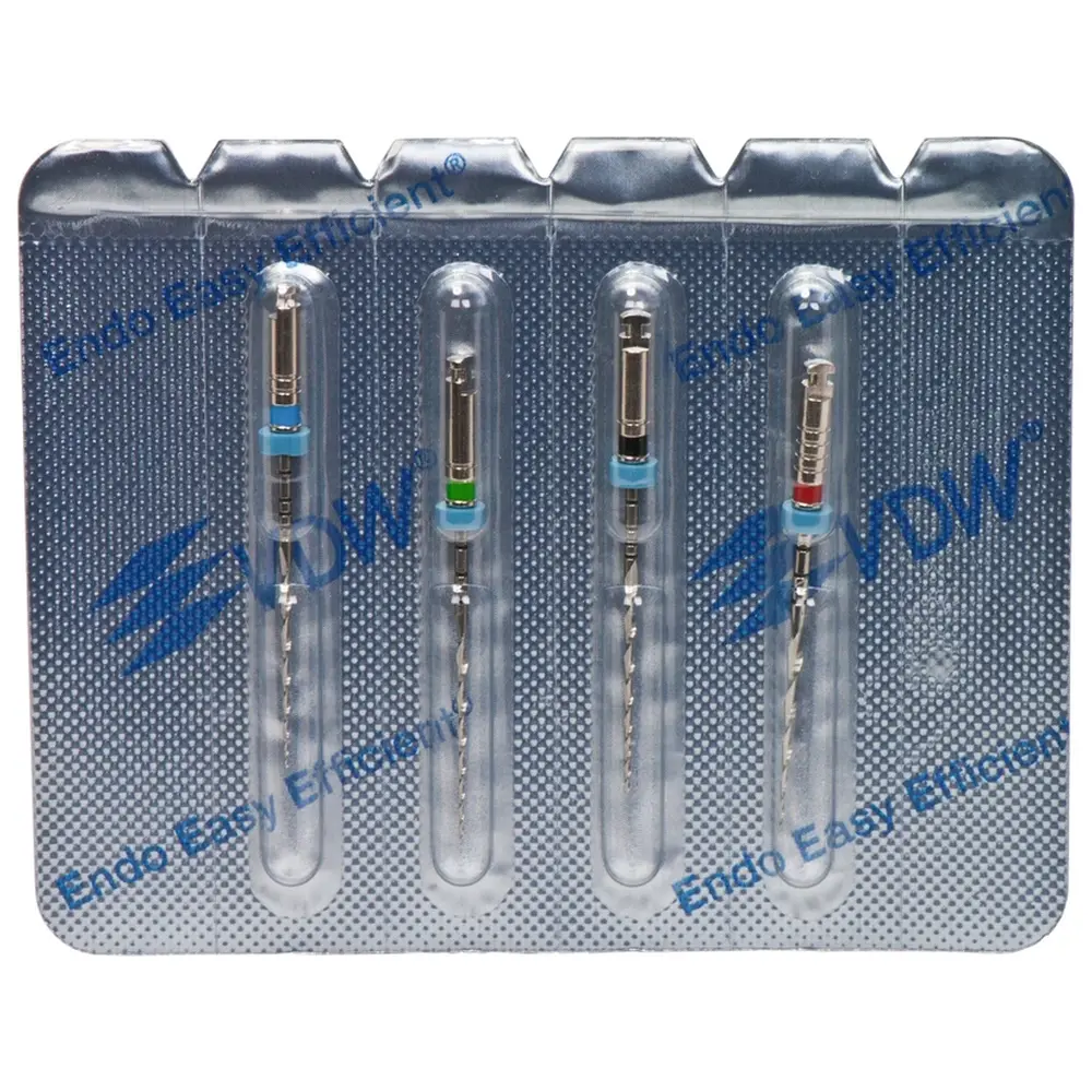 VDW Mtwo® - Blisterpackung 4 Instrumente (30/.05, 35/.04, 40/.04, 25/.07) 25 mm