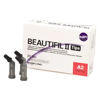 Shofu Inc. Beautifil II A2 Tips Pa20x0,25g