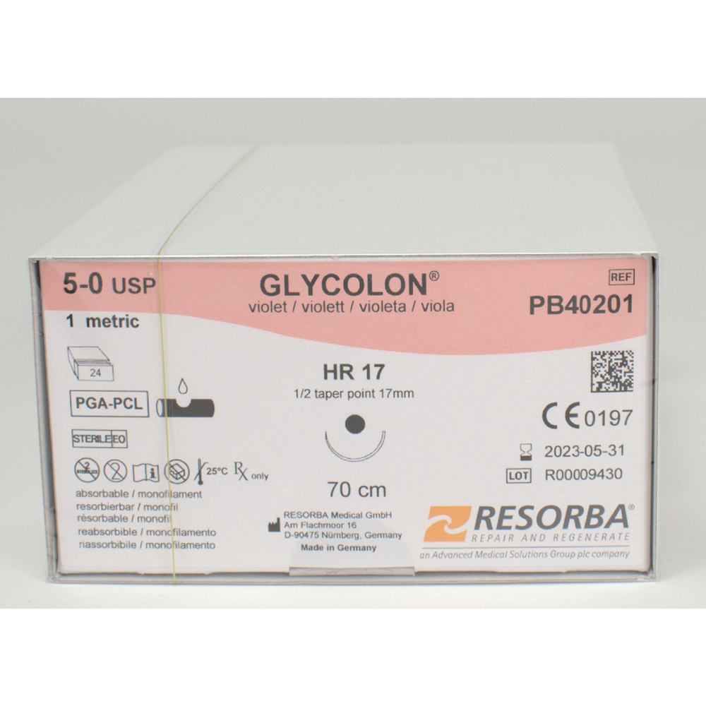 Glycolon violett 5/0 HR17 2Dtz
