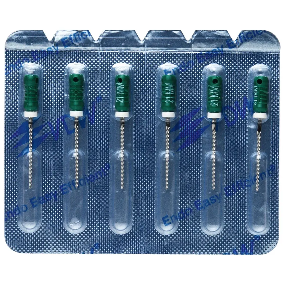 VDW STERILE K-Feilen - Blisterpackung 6 Stück 21 mm ISO 070