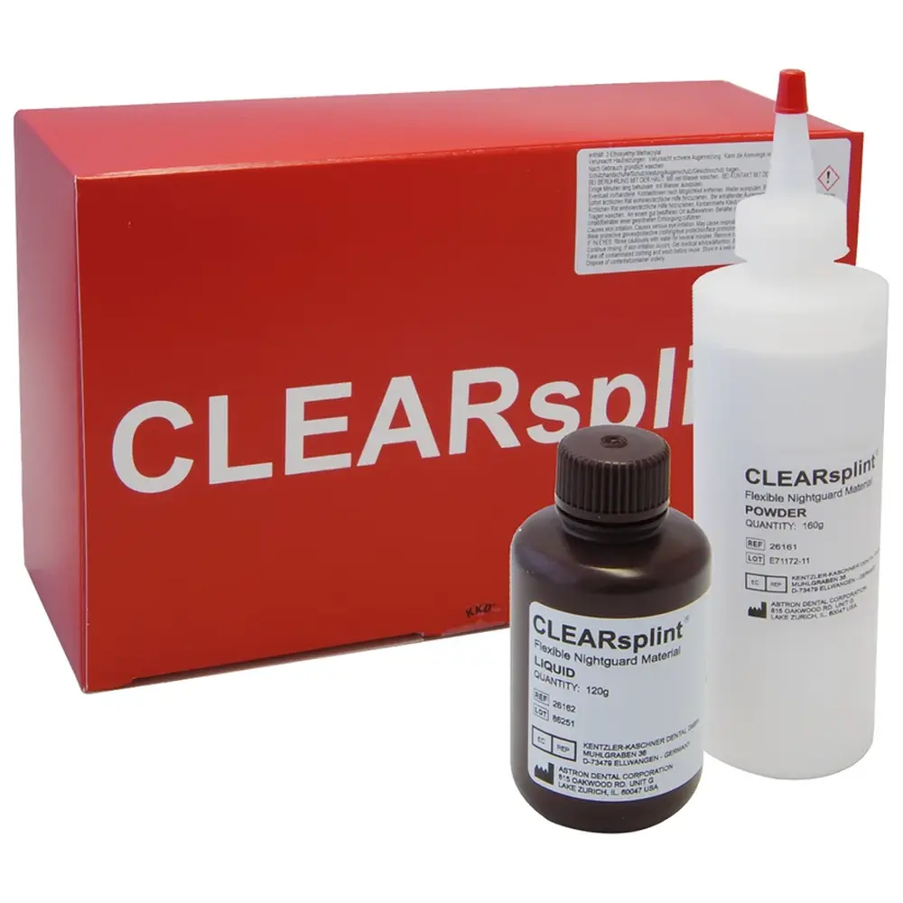 Astron Dental astron® CLEARSPLINT® - Packung 160 g Pulver, 120 ml Flüssigkeit
