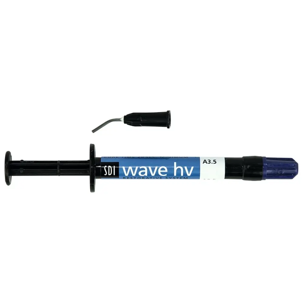 SDI Wave HV - Packung 1 g Spritze A3,5, 5 Einwegtips
