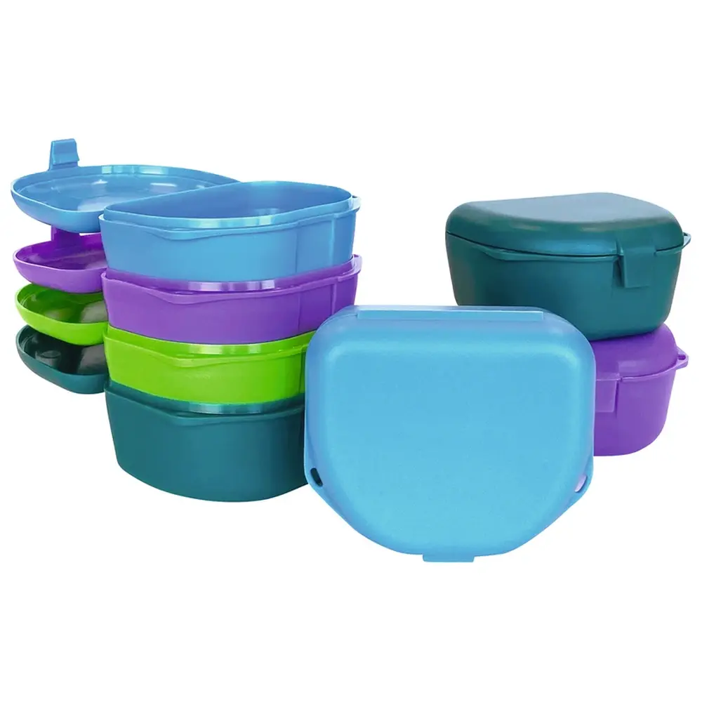 Medicom Schienen/Retainerboxen - Packung 12 Stück tief sortiert