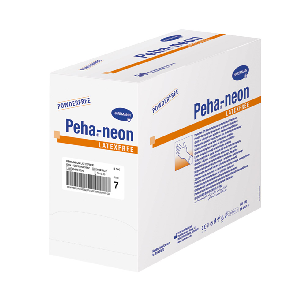 Peha-neon OP latexfrei Gr.7 50Paar