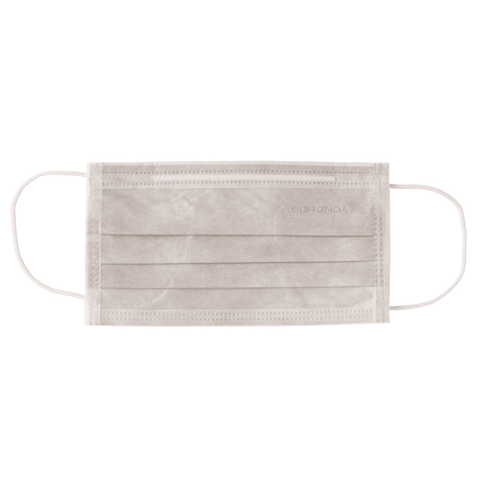 Monoart Mundsch. Gummi platingrau 50St