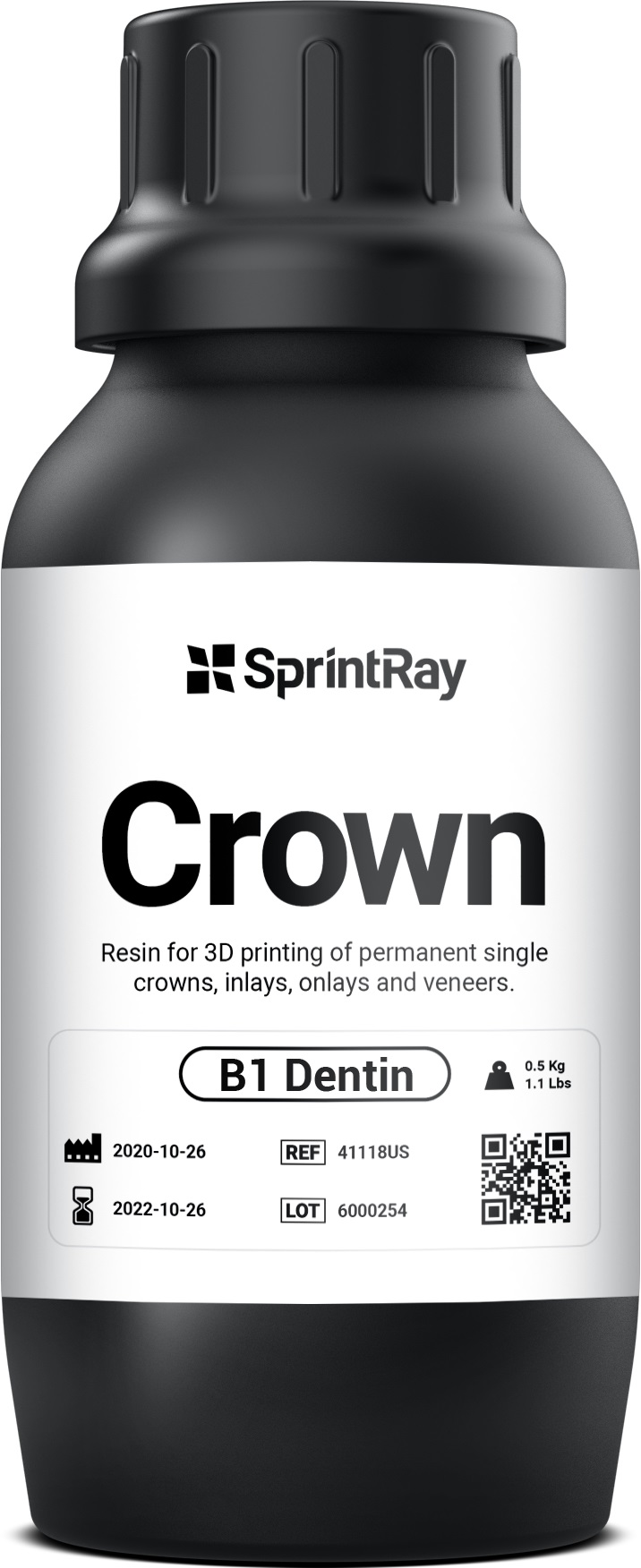 SprintRay Europe Final Crown B1 500g
