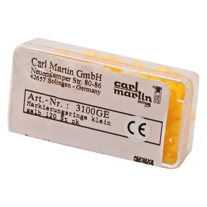 Carl Martin GmbH Markierungsringe klein gelb Pa 120