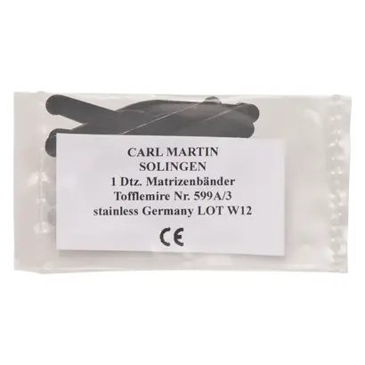 Carl Martin GmbH Matrizenband Tofflemire 599A/3 Pa 12