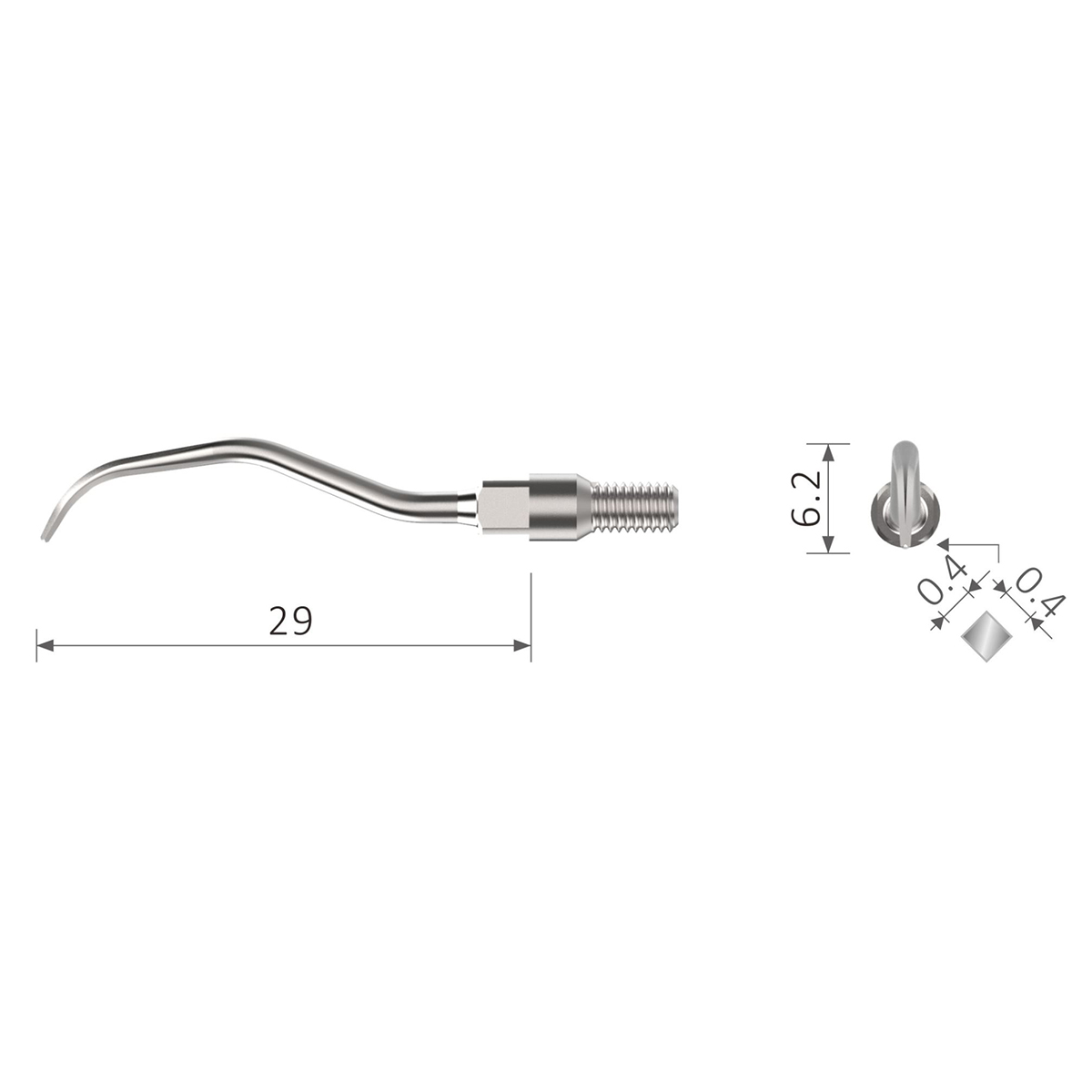 Scaler-Spitze Nr. nS1 passend für NSK® TIMAX® AIRSCALER