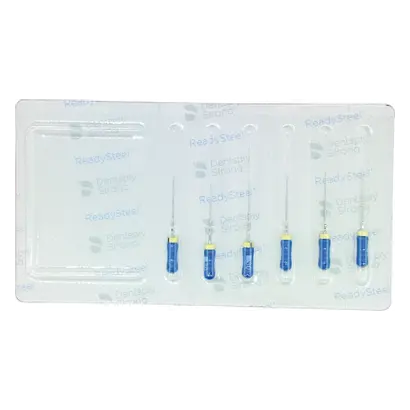 MAILLEFER INSTRUMENTS HOLDING Sàrl READYSTEEL K-Files 21mm ISO030 Pa 6