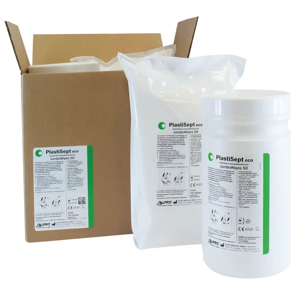 ALPRO MEDICAL PlastiSept eco JumboWipes 50 - Starter Set