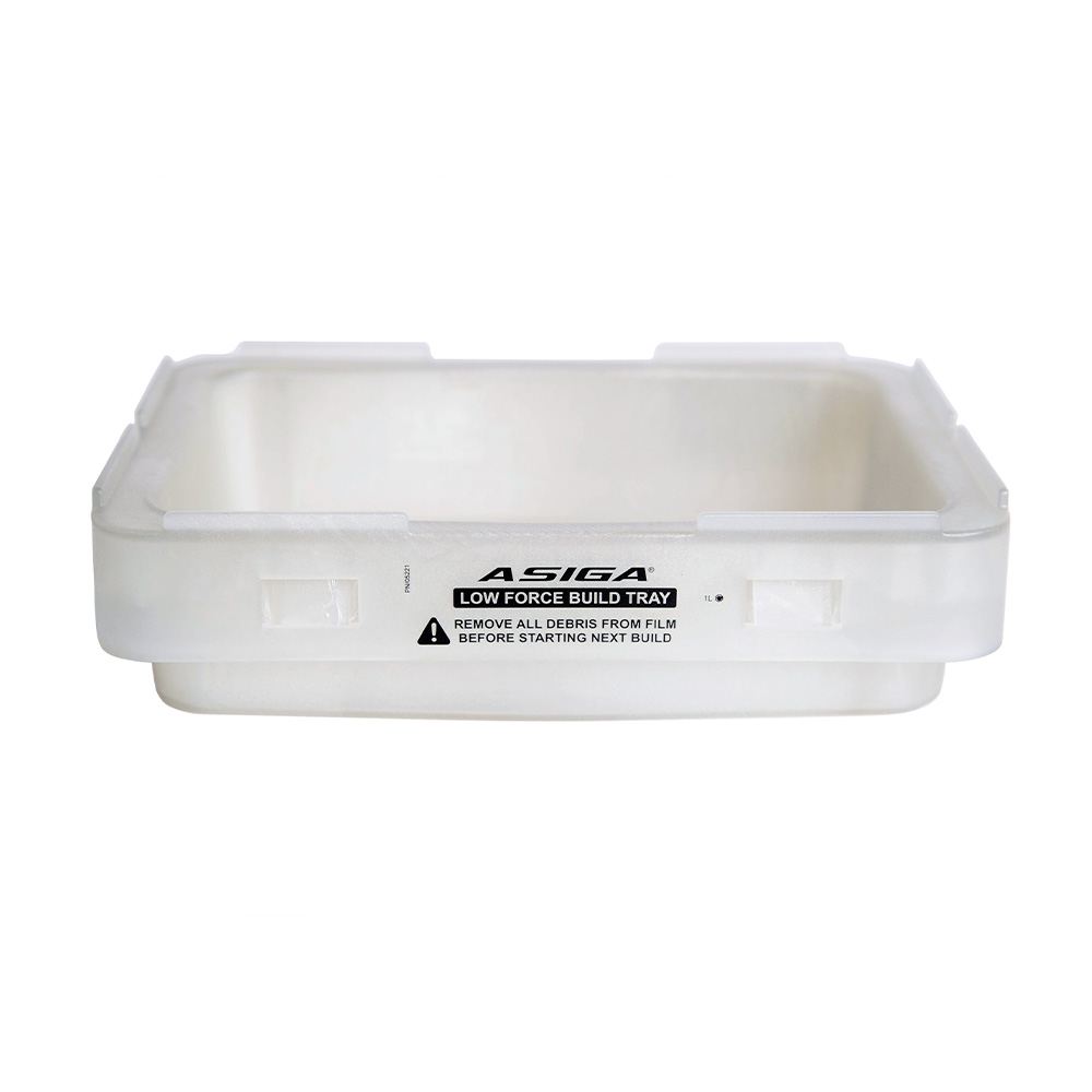 SCHEU-DENTAL Asiga MAX™ Low Force Build Tray - Stück 1 Liter SCHEU-DENTAL Asiga MAX™ Low Force Build Tray - Stück 1 Liter