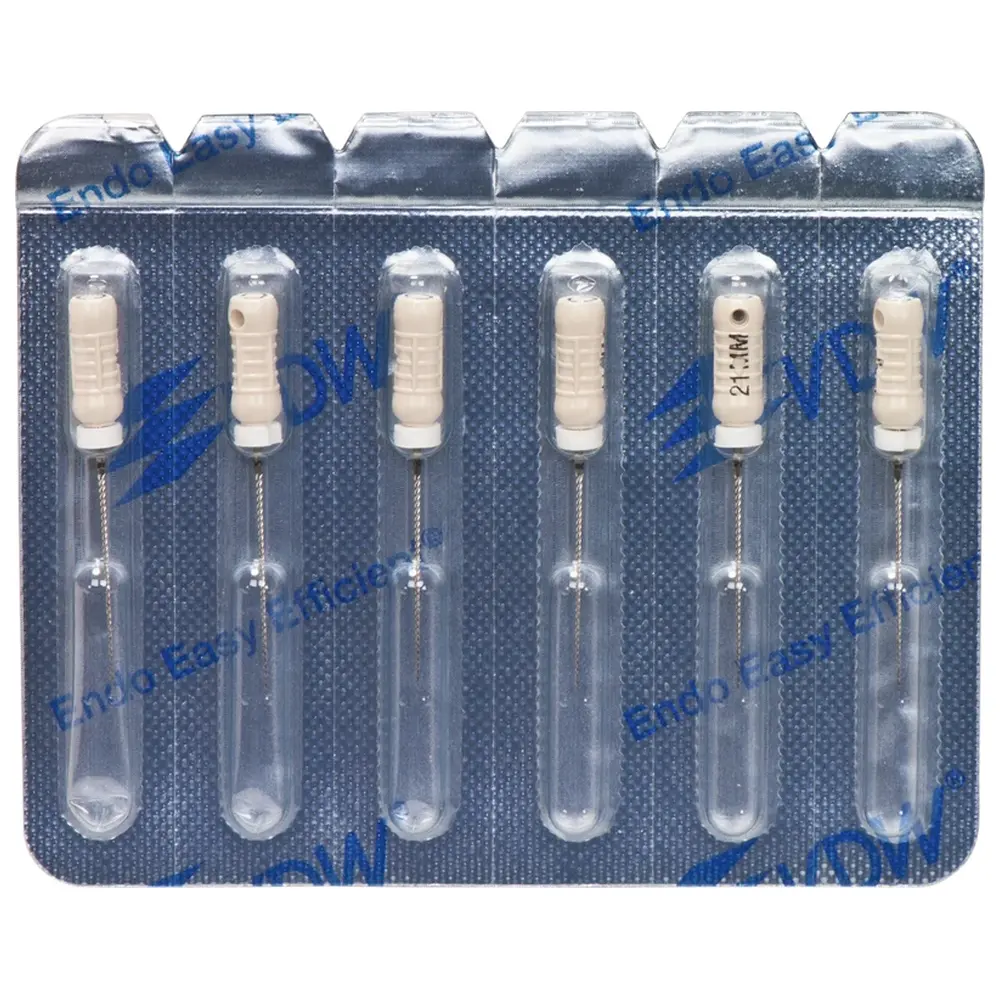 VDW STERILE C-PILOT® Feilen - Blisterpackung 6 Stück 21 mm ISO 015