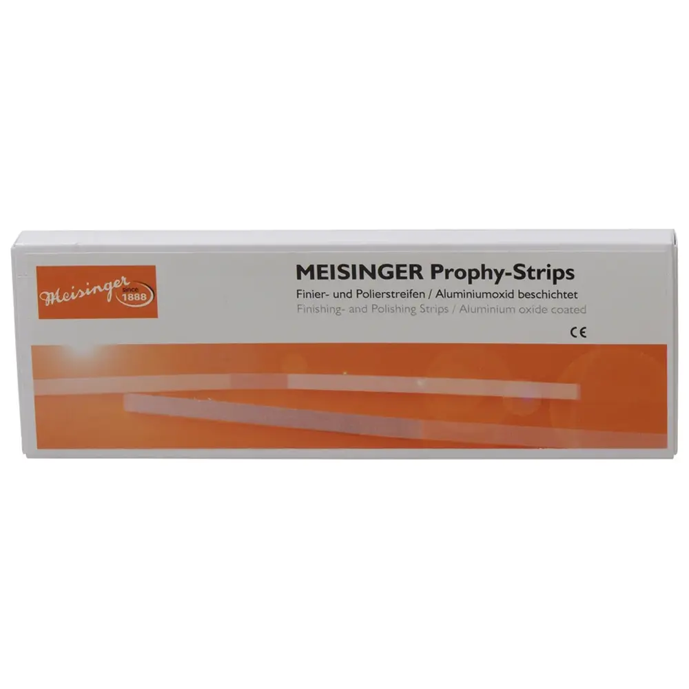 Hager & Meisinger Prophy-Strips - Packung 50 Stück grob/medium, 4 x 150 mm, Stärke 0,15 mm