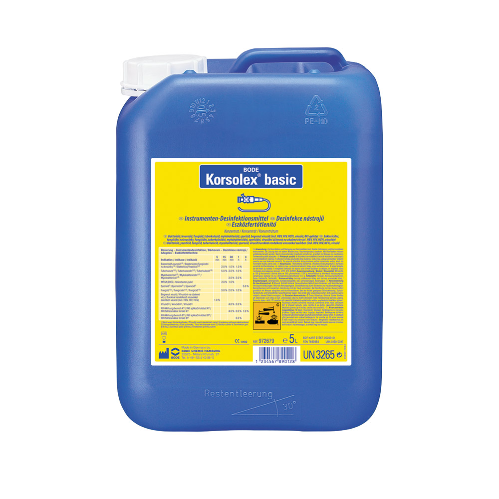 GX55327_Korsolex_Basic_InstrumDesinf_5L_Kan Korsolex Basic Instrum.Desinf. 5L Kan