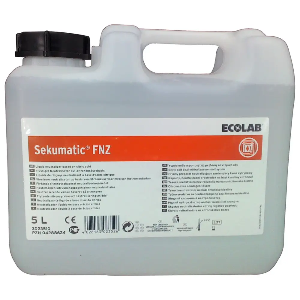 ECOLAB Sekumatic® FNZ - Kanister 5 Liter ECOLAB Sekumatic® FNZ - Kanister 5 Liter