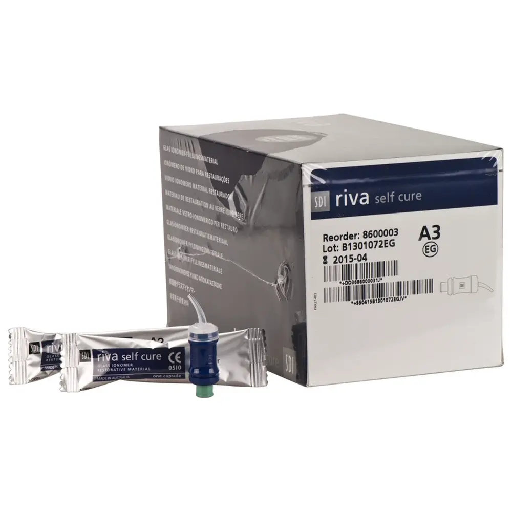 SDI riva self cure - Packung 50 Kapseln A3 normalhärtend
