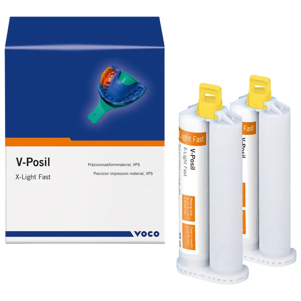 VOCO V-Posil X-Light Fast - Packung 2 x 50 ml Doppelkartusche