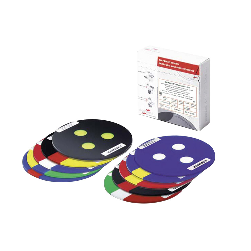 Bioplast 3,0x125 rund Multi-Color Set