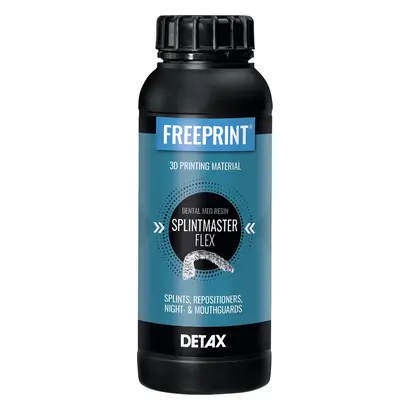 DETAX FREEPRINT® Splintmaster flex - Flasche 1 kg Kunststoff transparent