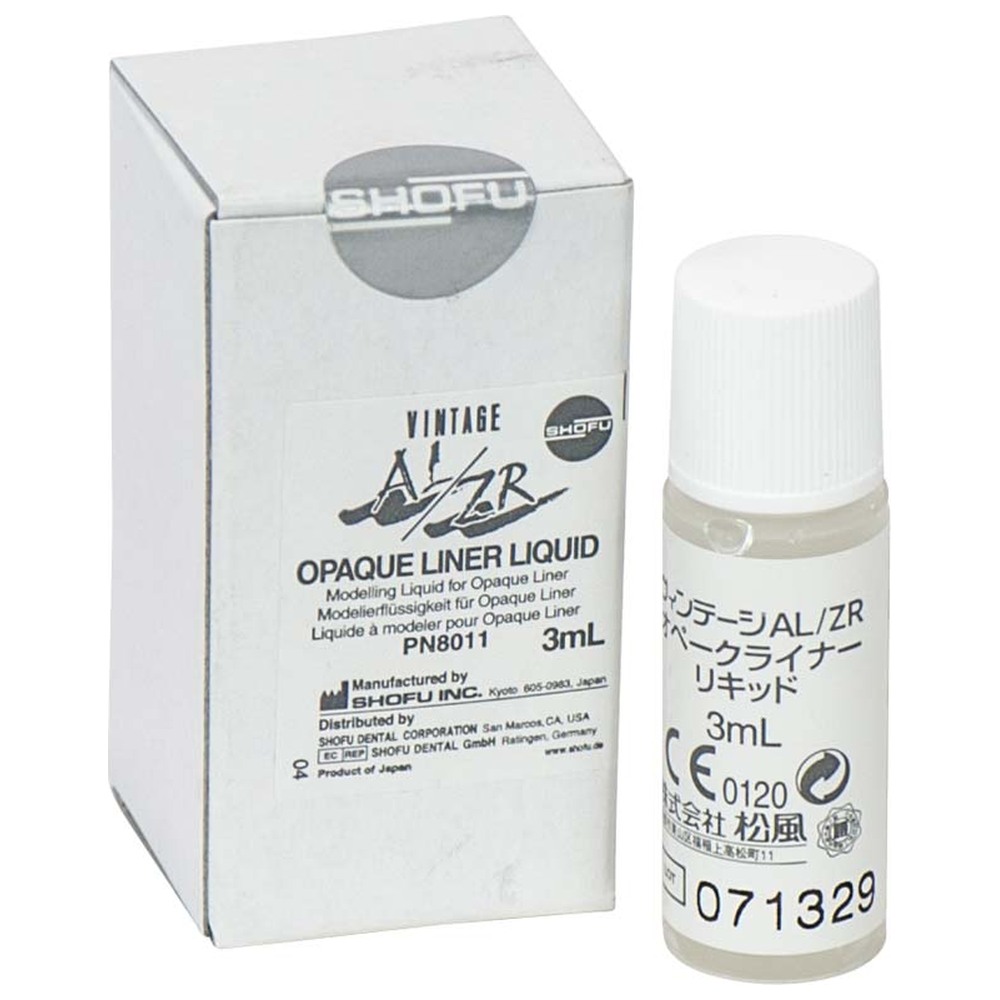 SHOFU Vintage AL/ZR Opaque Liner Liquid - Flasche 3 ml