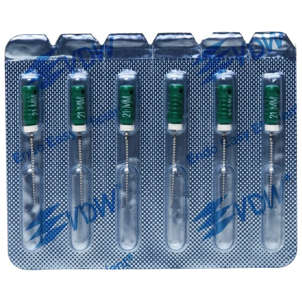 VDW STERILE K-Feilen - Blisterpackung 6 Stück 21 mm ISO 035