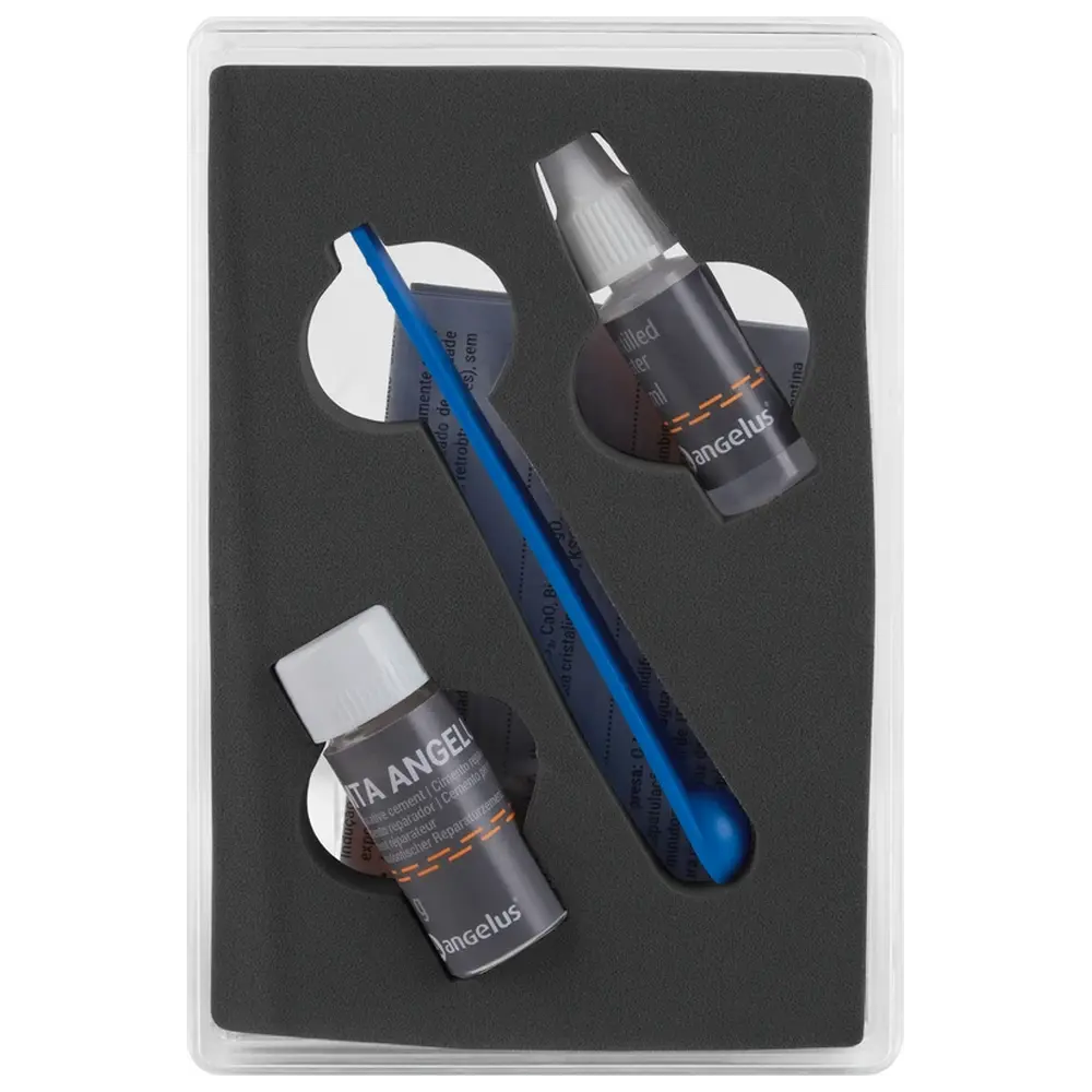 American Dental MTA-Angelus - Packung 1 g Zement grau, 3 ml destilliertes Wasser, 1 Messlöffel