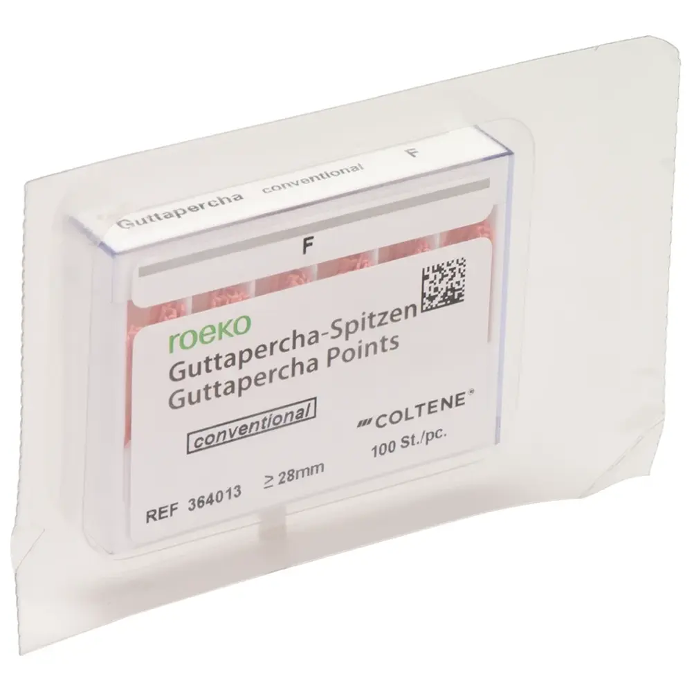 COLTENE roeko Guttapercha Spitzen conventional - Packung 100 Stück F