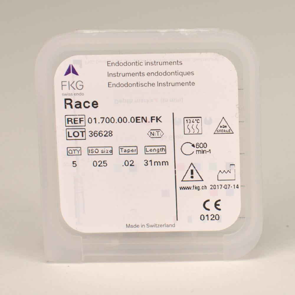 RaCe NiTi-Instr.Kon. 2% 31mm 025 Pa