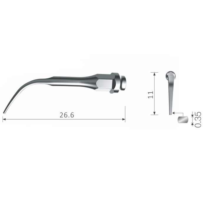 Xpedent Ultraschallspitze Universal Nr. k#10 GC1 (passend für den Einsatz mit KaVo PIEZOlux® & SONOsoft® Geräten) Xpedent Ultraschallspitze Universal Nr. k#10 GC1 (passend für den Einsatz mit KaVo PIEZOlux® & SONOsoft® Geräten)