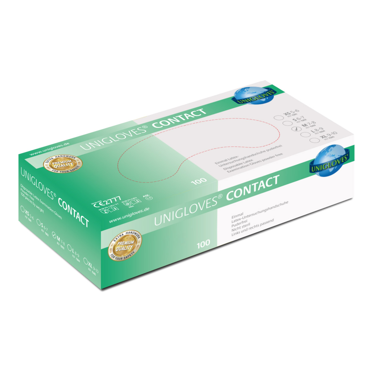 Contact Latex Handsch. pdfr M 100St
