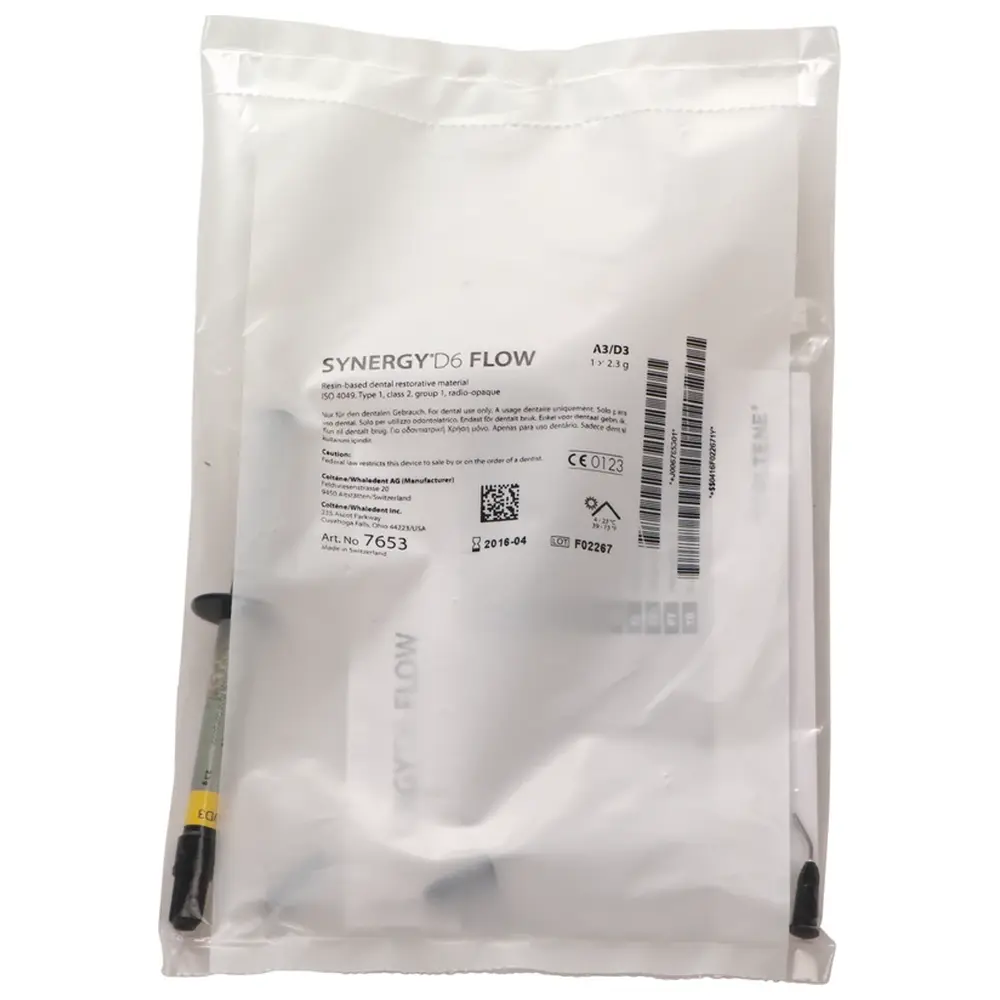 COLTENE SYNERGY® D6 Flow - Spritze 2,3 g dentin A3/D3