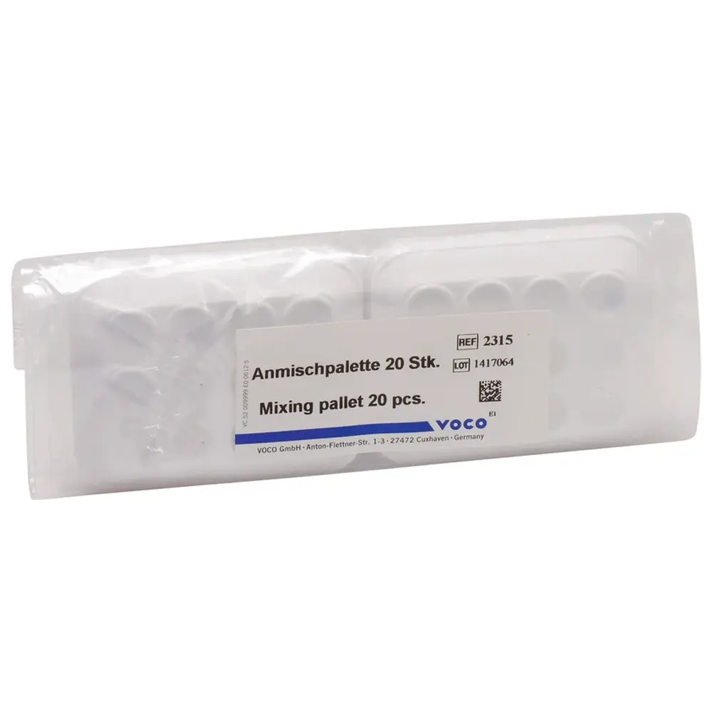 VOCO Anmischpaletten - Packung 20 Paletten