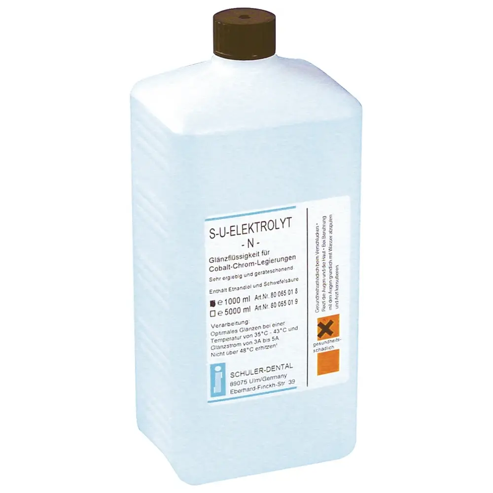 SCHULER-DENTAL S-U-Elektrolyt-N - Flasche 1 Liter