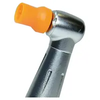Kerr Farbige Prophy Cups - Packung 30 Stück orange lamellenförmig, hartes Gummi, Snap-On