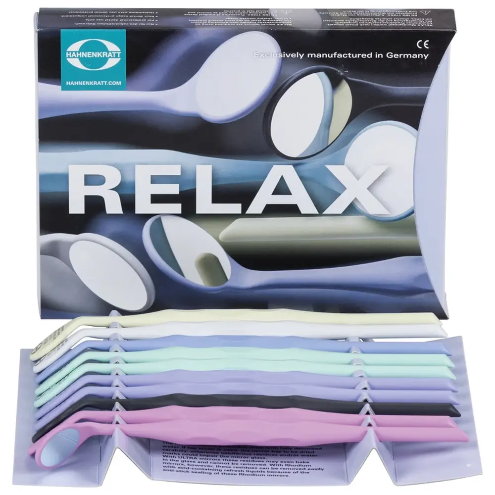 HAHNENKRATT RELAX FS ULTRA - Packung 10 Stück (1 weiß, 1 anthrazit, 1 gelb, 1 blau, 2 lavendel, 2 mint, 2 pink), Größe 4