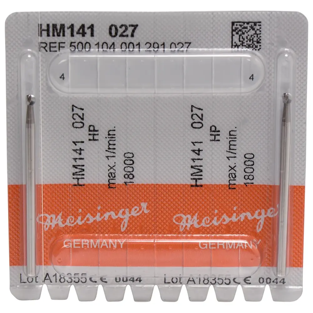 Hager & Meisinger Chirurgie Fräser HM 141 - Packung 2 Stück HP, Figur 001, ISO 027
