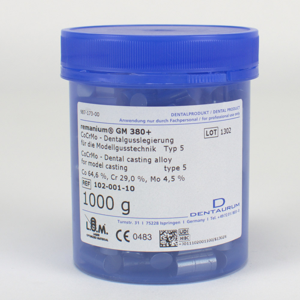 Remanium GM 380 Gussmetall 1Kg