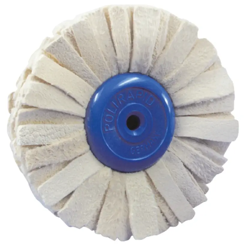 Polirapid Dr. Montemerlo GmbH & Co. KG Rundbürste 21/90mm Lederstreifen m.KK St