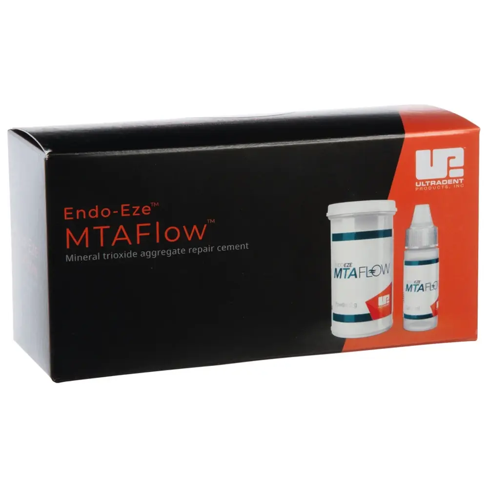 Ultradent Products Endo-Eze™ MTAFlow™ - Refill Packung 2 g Pulver, 2 ml Gel, 1 Messlöffel, Zubehör