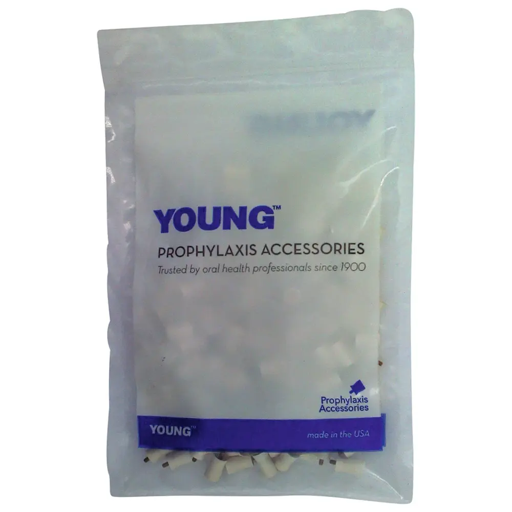 Young Dental Young™ Prophylaxekelch Turbo - Packung 144 Stück weiß, lang, fest