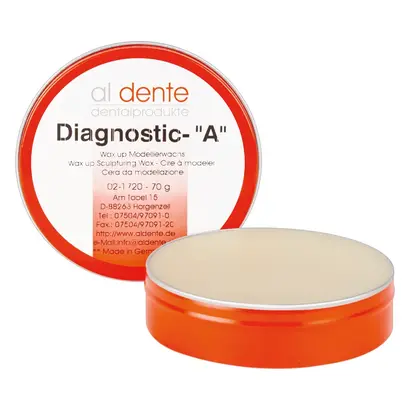 al dente Dentalprodukte GmbH Diagnosticwachs V-A Dose 70g