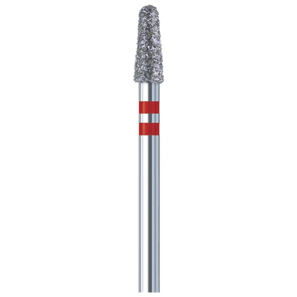 Busch Ziramant - Packung 2 Stück 2 x rot fein, FG lang, Figur 197, 6 mm, ISO 021