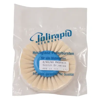 Polirapid Dr. Montemerlo GmbH & Co. KG PRIMA-Rundbürste 2/40/80mm fein Fleece-Einlage fein St