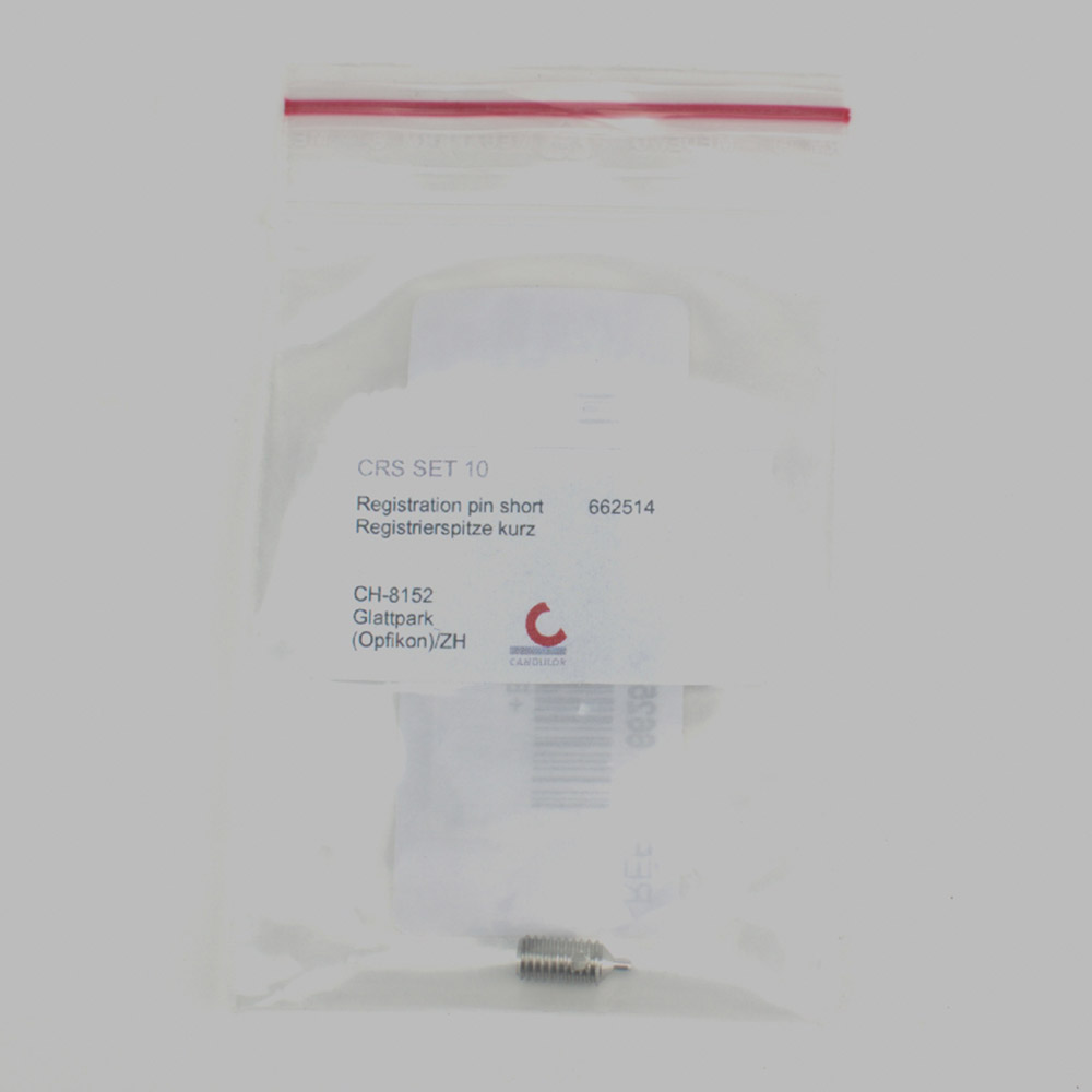 Registrierspitze kurz zu Set 10 St