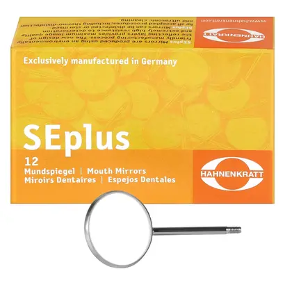 E.Hahnenkratt GmbH Mundspiegel SEplus SS-Stiel 5 hohl D24mm Pa 12